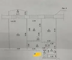 2 kambarių butas plytiniame name, 1980m., 47 m²