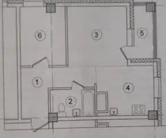 2 kambarių, 42 m², plytinis namas, 2021 m. - 6