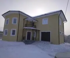 Parduodamas dalinai įrengtas namas