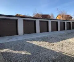 Garažas su automatiniais vartais, saugoma teritorija, vaizdo stebėjimas